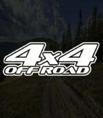 Sticker 4x4 Offroad Mud