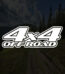Sticker 4x4 Offroad Mud