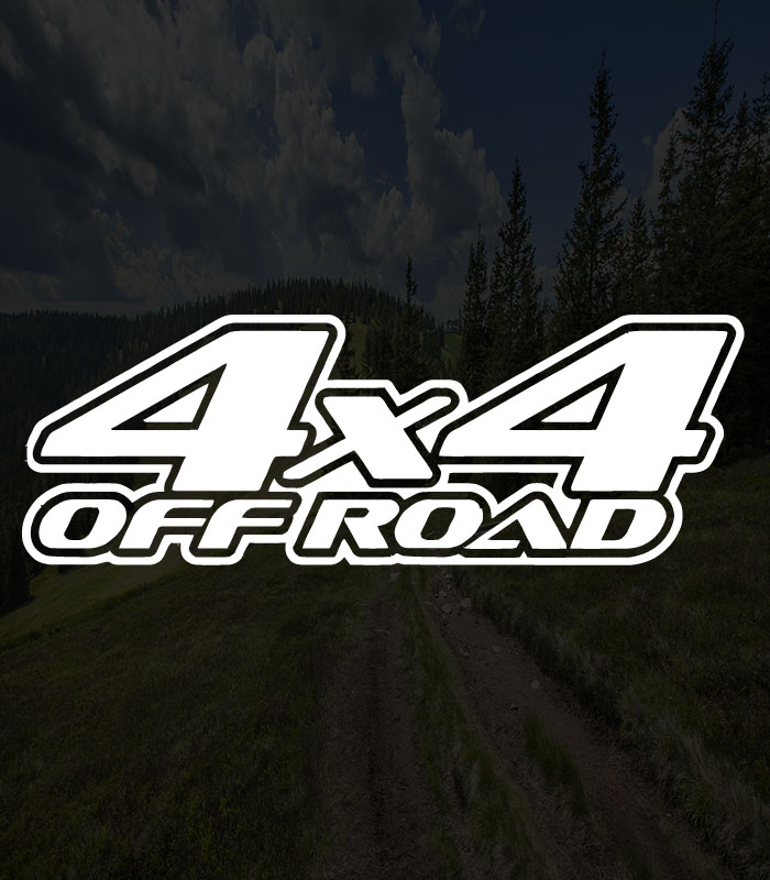 Sticker 4x4 Offroad Mud